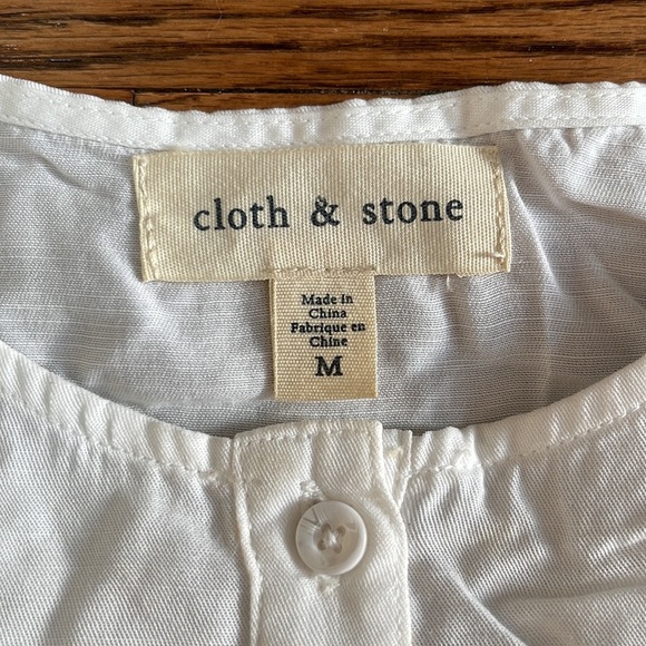 Cloth & stone white tank top - Picture 4 of 4